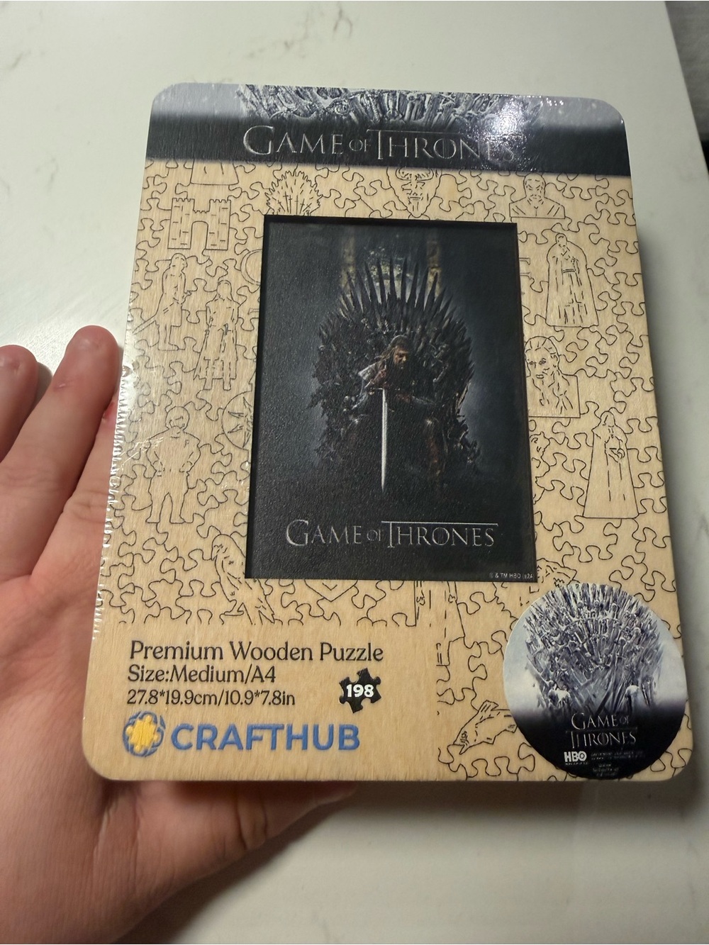 Game of Thrones Premium Wooden Puzzle-  sealed box